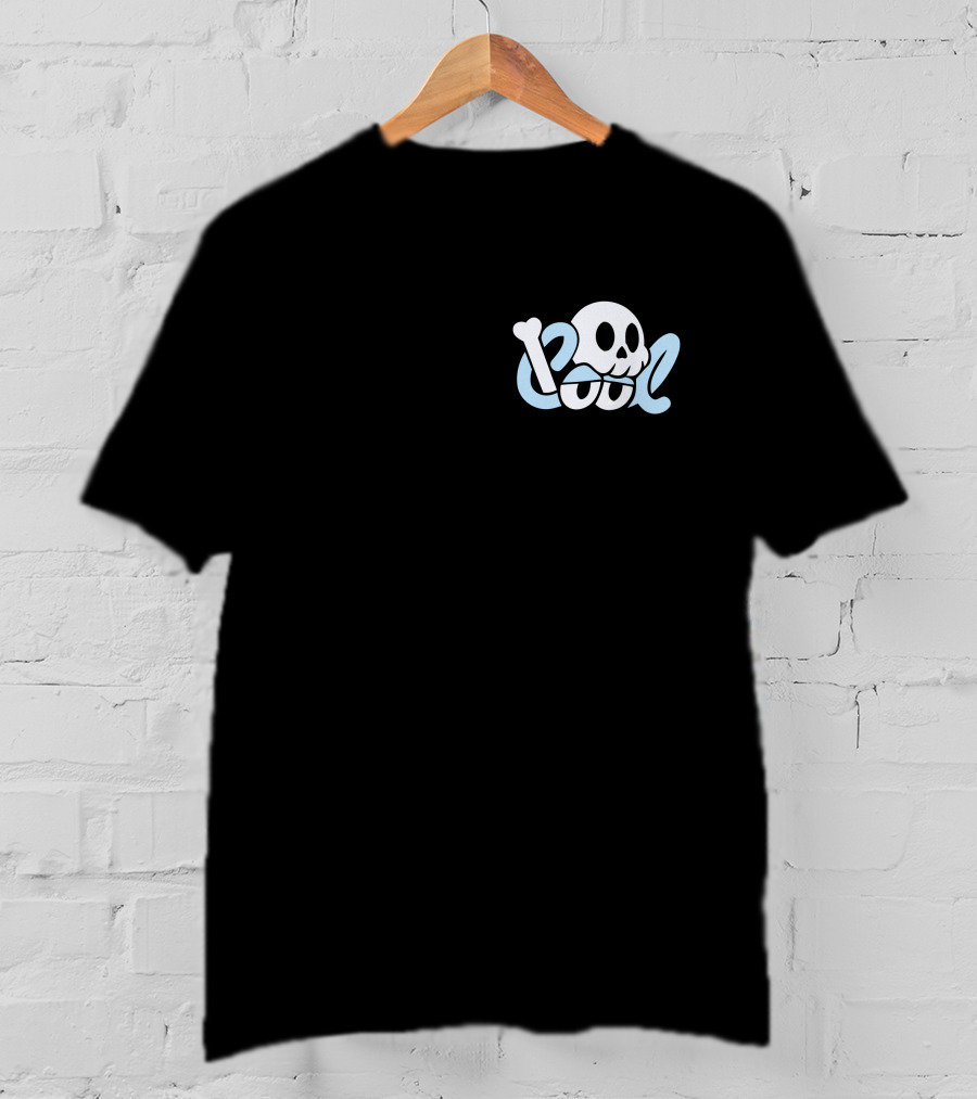 The Bone Cool Cool Skull With Bone T-Shirt