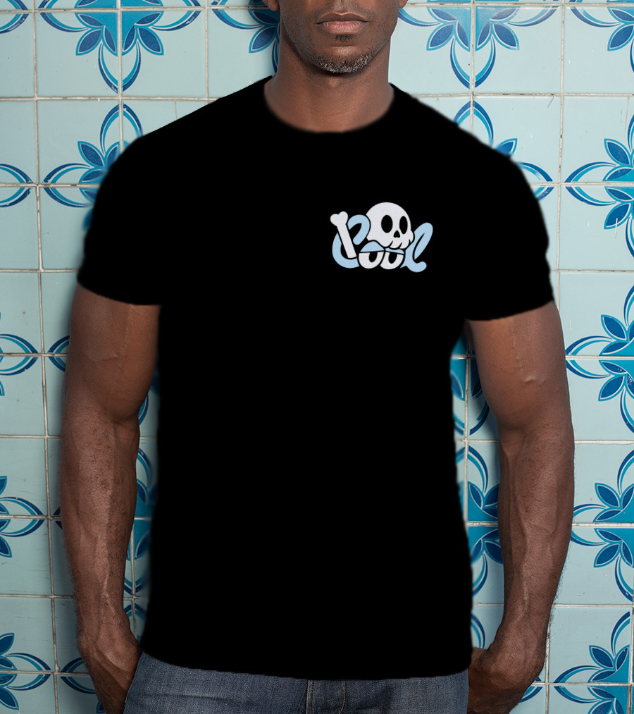 The Bone Cool Cool Skull With Bone T-Shirt