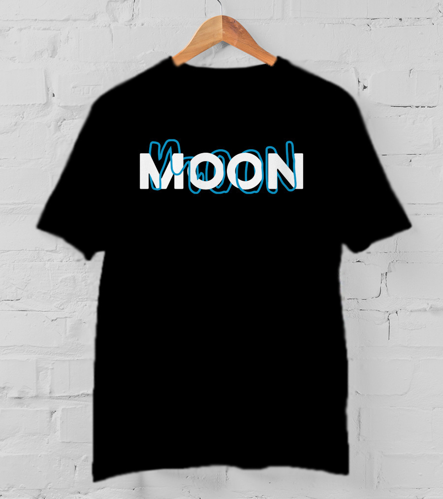 Moon Shop Merch Moon Neon Electric T-Shirt