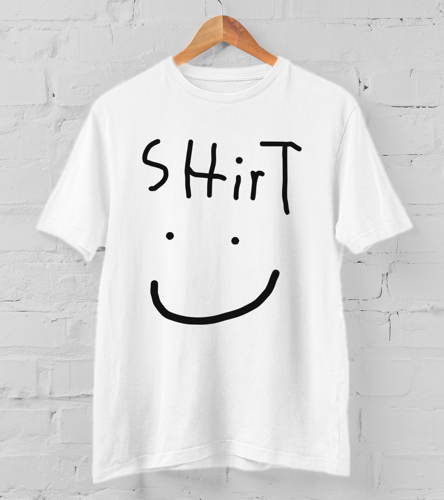 Sodapoppin Merch Smiley Shirt Text With Face Drawing T-Shirt