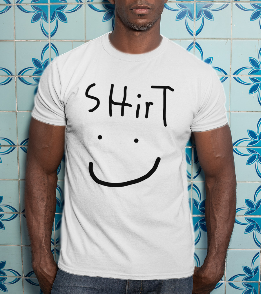 Sodapoppin Merch Smiley Shirt Text With Face Drawing T-Shirt