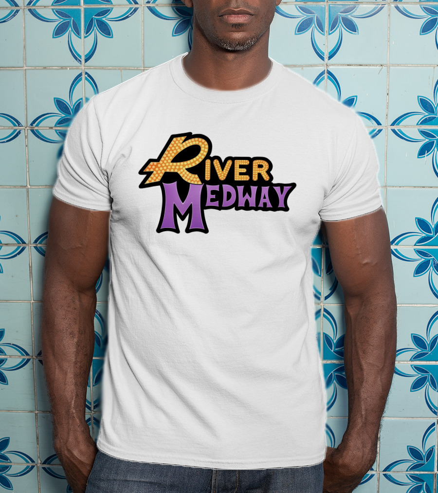River Medway Merch Shop Bold Lettering T-Shirt