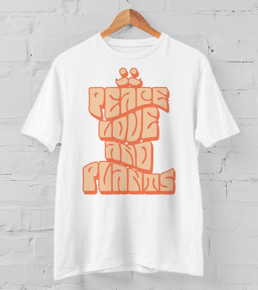 Peace Love And Plants Shop The Mumbo Jumbo Merch Store T-Shirt