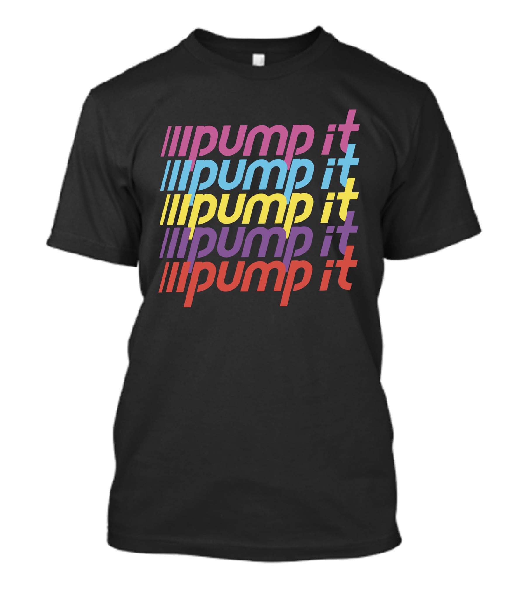 Pump It Multi Color Eskimo Callboy Merch T-Shirt