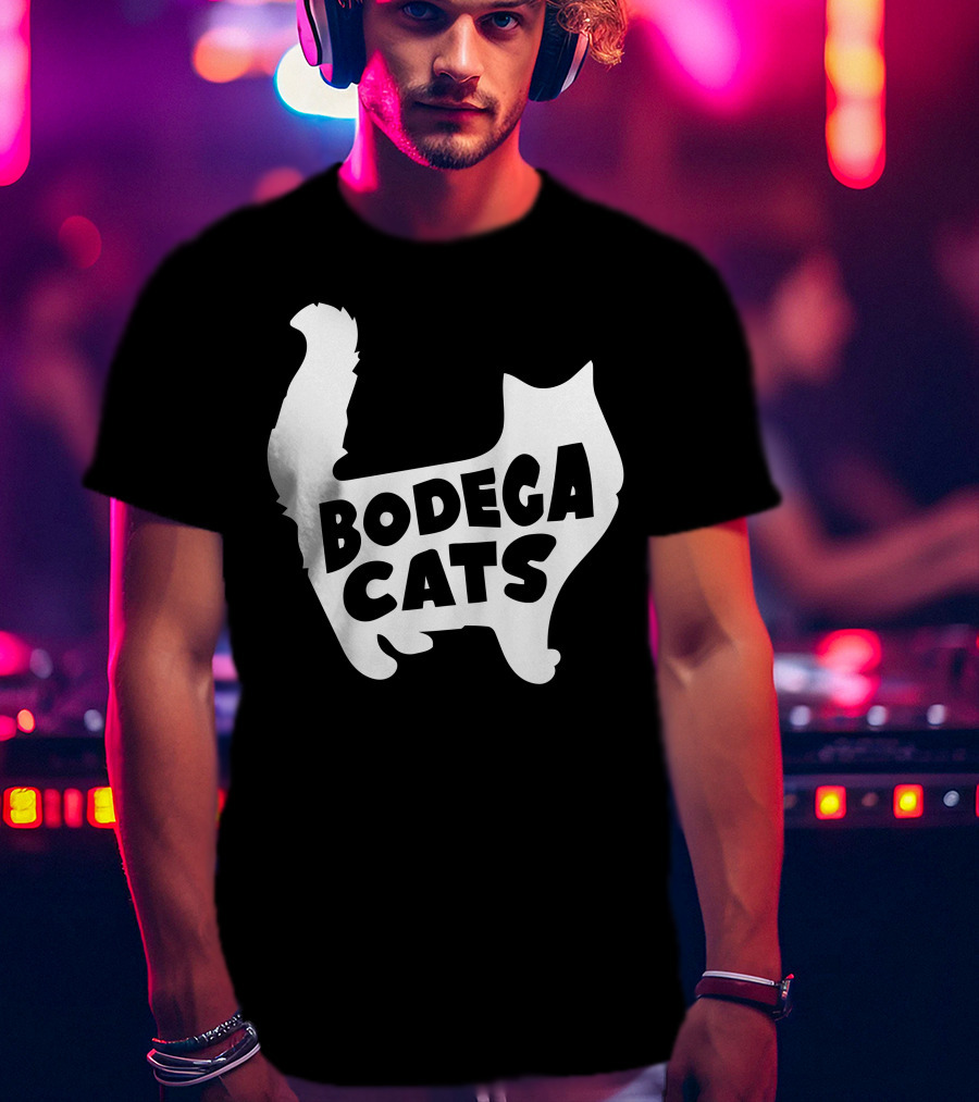 Bodega Cats Halloween Edition Feline T-Shirt