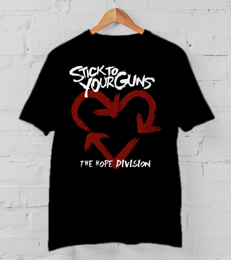 Stick To Your Guns The Hope Division Heart Arrow T-Shirt