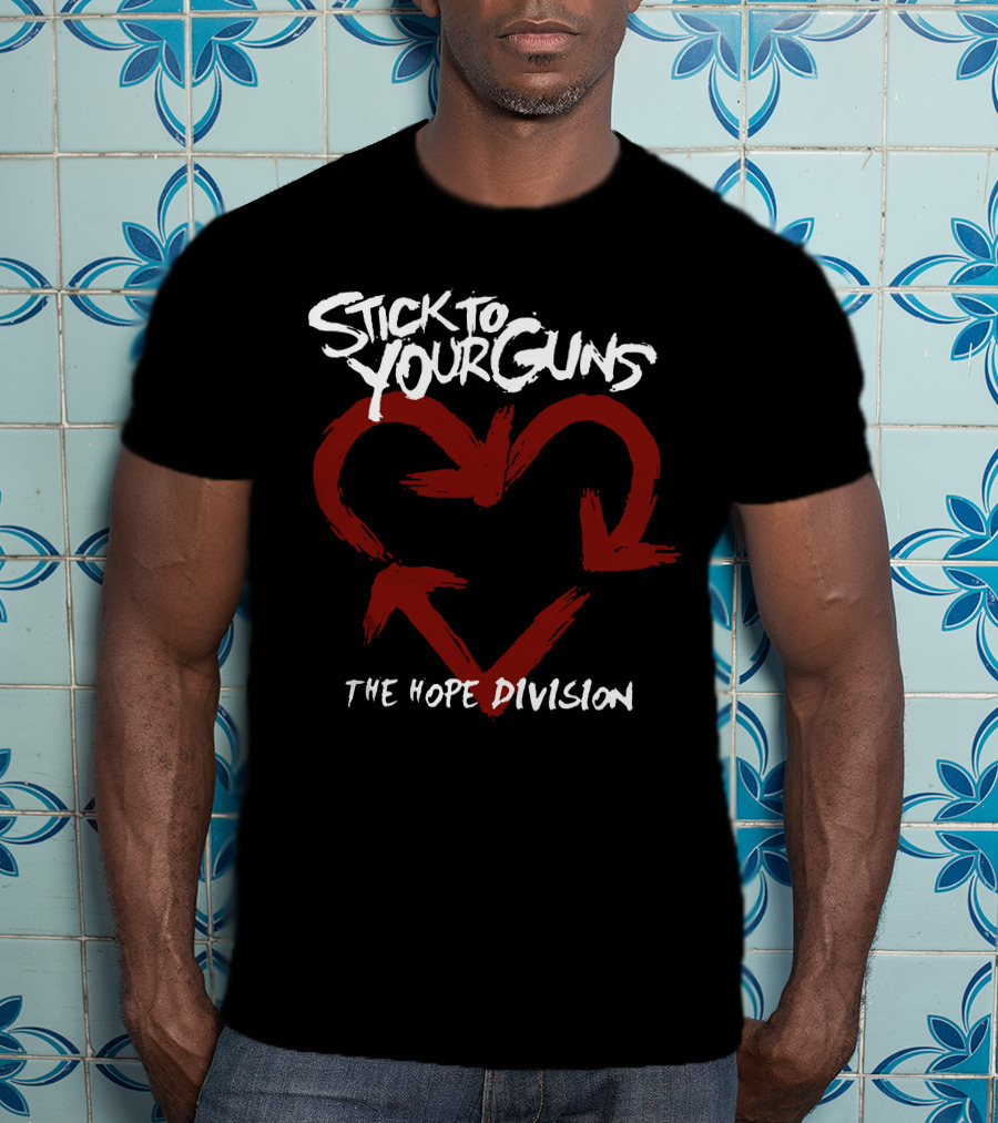 Stick To Your Guns The Hope Division Heart Arrow T-Shirt
