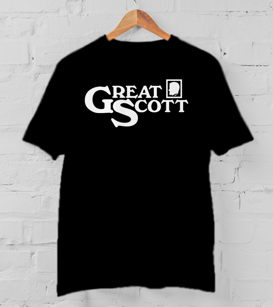 Great Scott Merch Great Scott Silhouette Logo Style GreatScottROCK T-Shirt