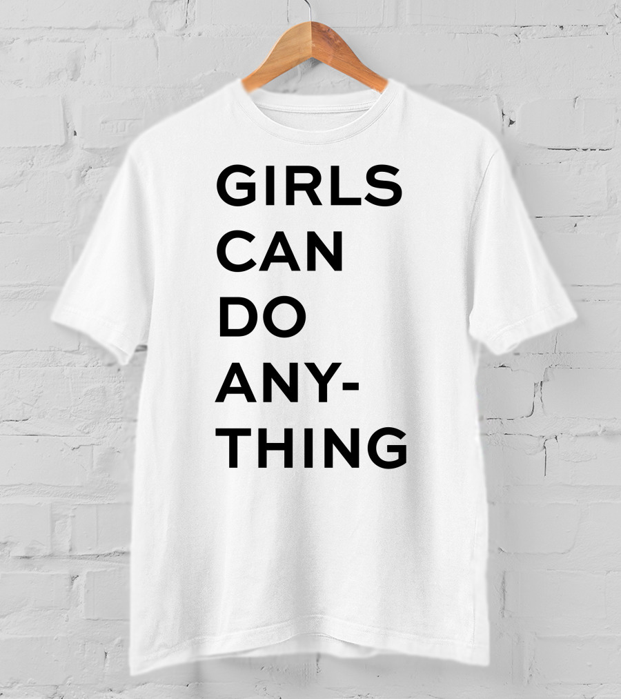 Girl Can Do Anything Girls Rock SB Amplify Women's History Month ZADIG&VOLTAIRE T-Shirt