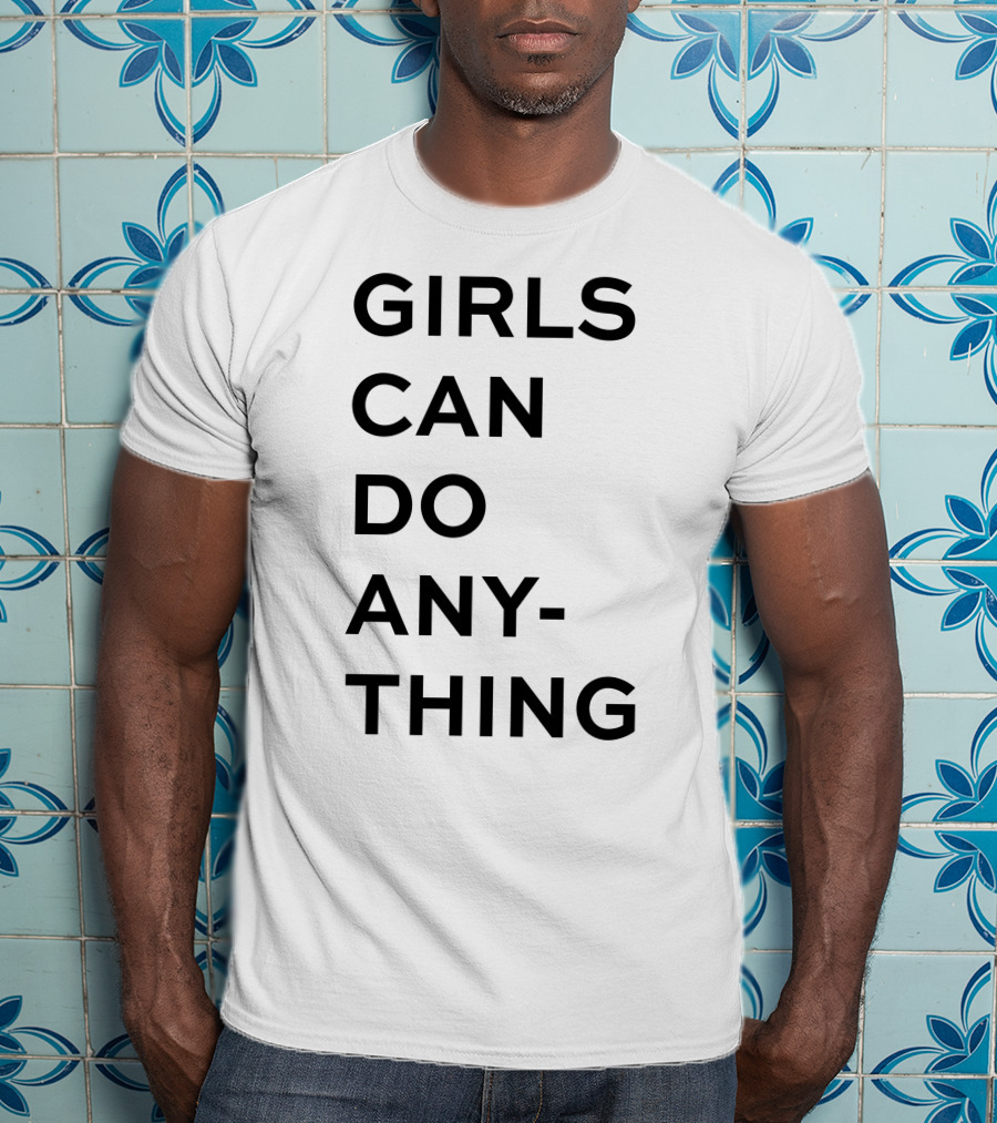 Girl Can Do Anything Girls Rock SB Amplify Women's History Month ZADIG&VOLTAIRE T-Shirt