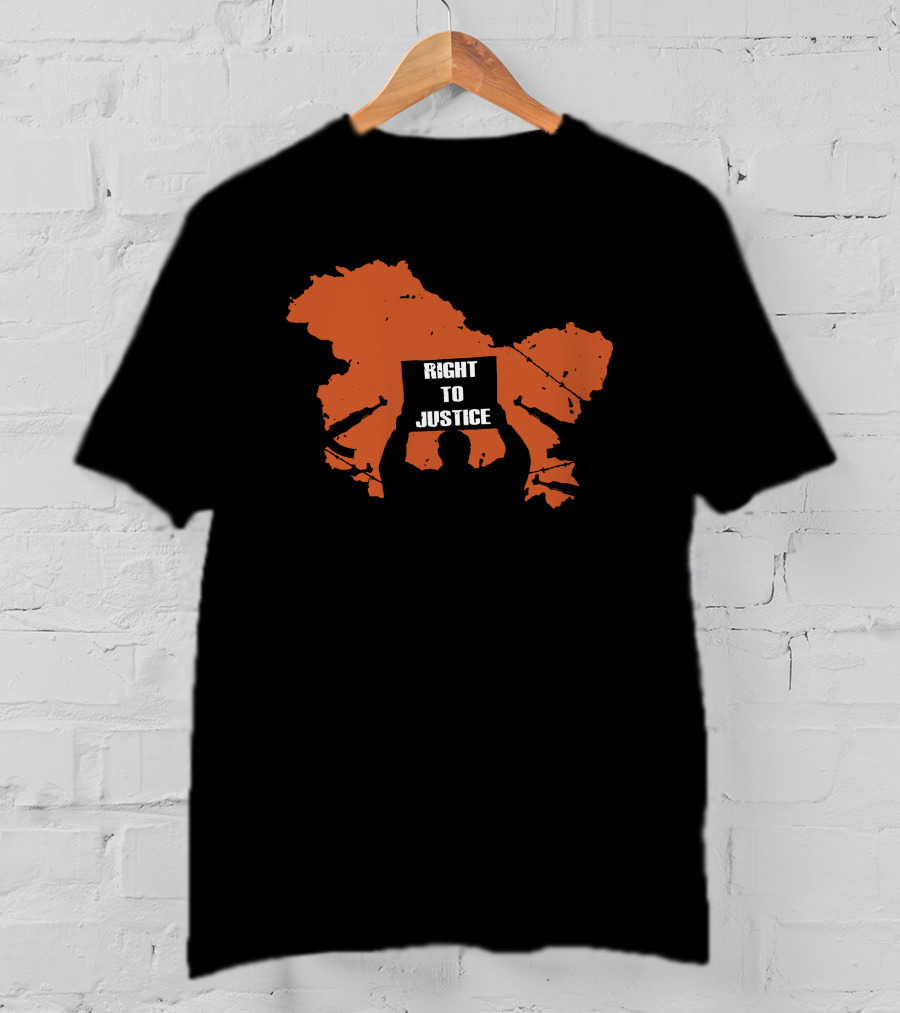 Genocide The Kashmir Files Right To Justice Map Protest Akshay Dhanak T-Shirt