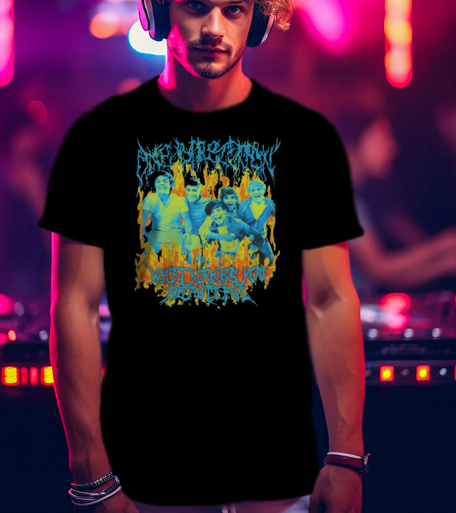 One Direction Heavy Metal What Makes You Beautiful T-Shirt