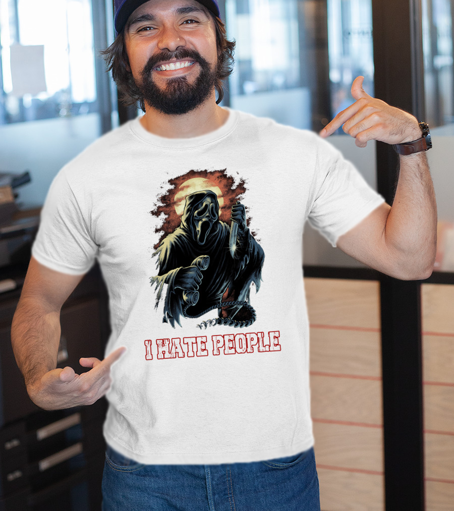 Ghostface I Hate People T-Shirt