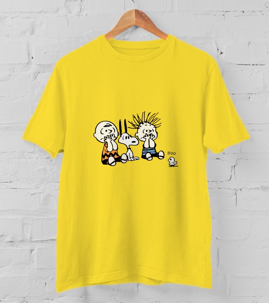 Snoopy Boo Peanuts Charlie Brown Woodstock Collection T-Shirt