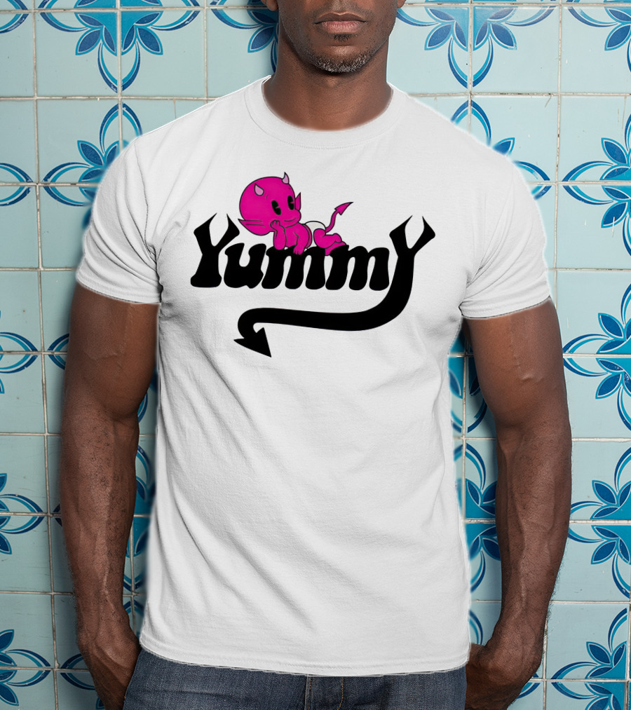 Yummy Pink Devil Tara Yummyy Merch T-Shirt