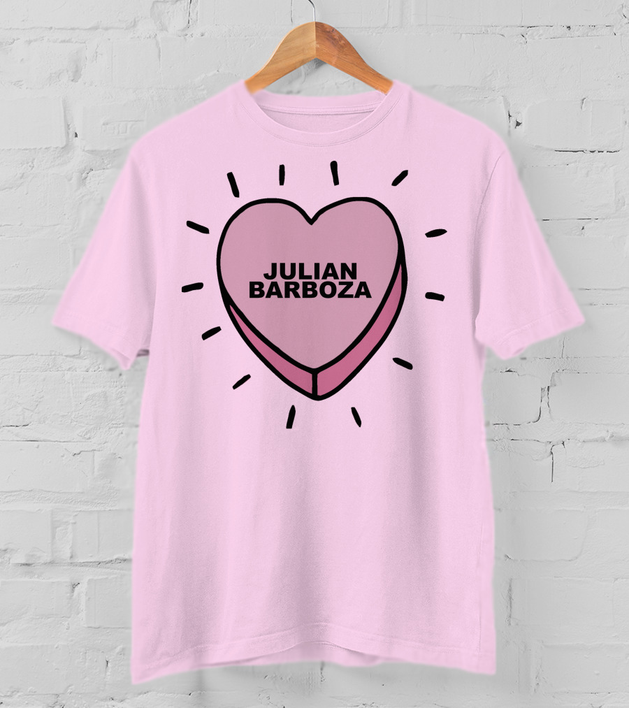 JULIAN BARBOZA HEART T-Shirt