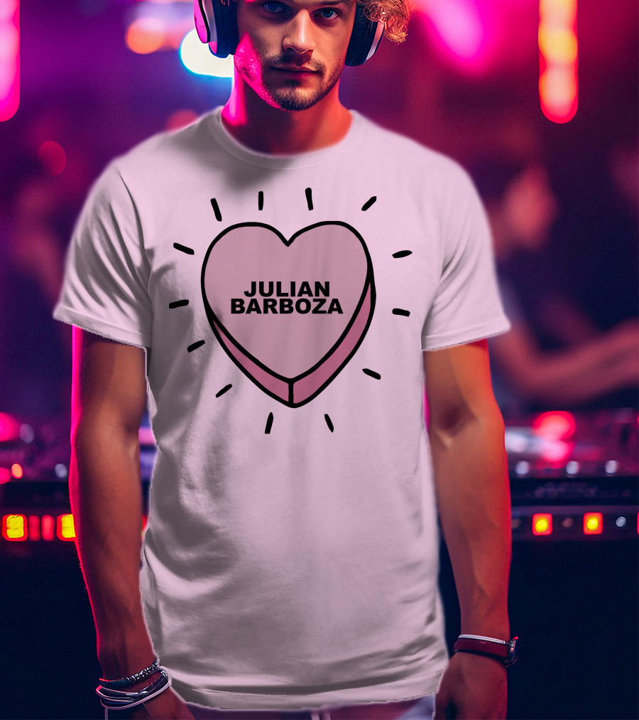 JULIAN BARBOZA HEART T-Shirt