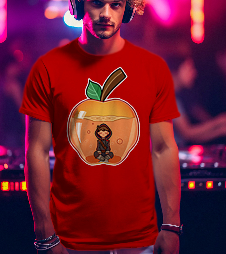Badboyhalo Peach Character T-Shirt