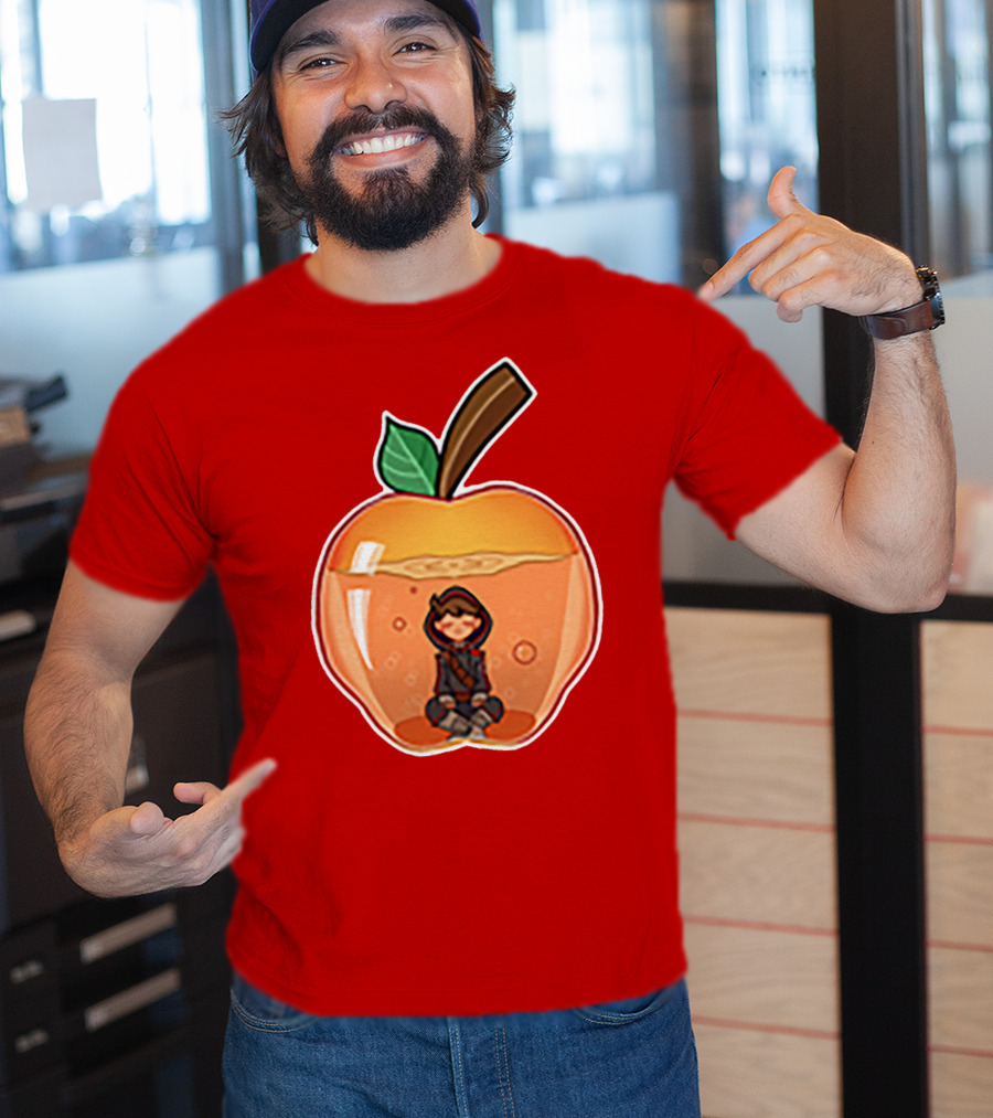 Badboyhalo Peach Character T-Shirt