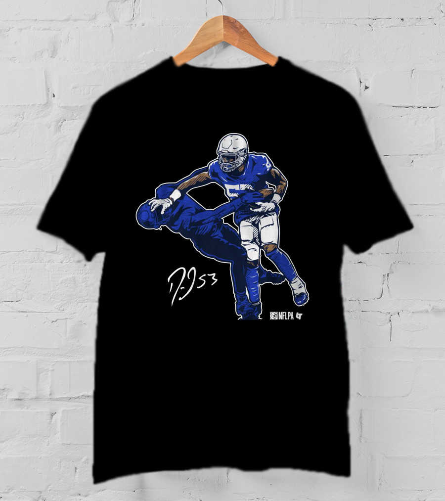 Darius Leonard NFLPA Stiff Arm 53 Sports T-Shirt