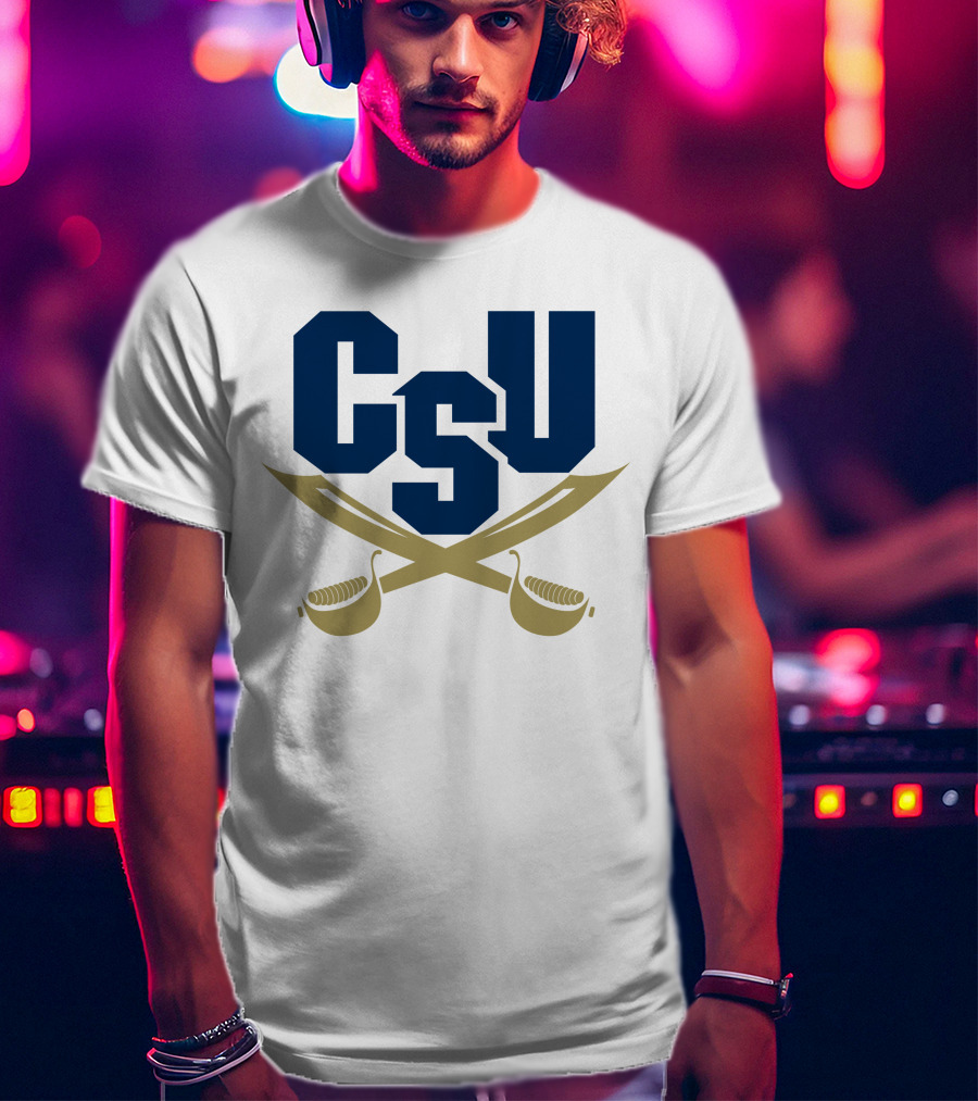 CSU Buccaneers Crossed Sabers T-Shirt