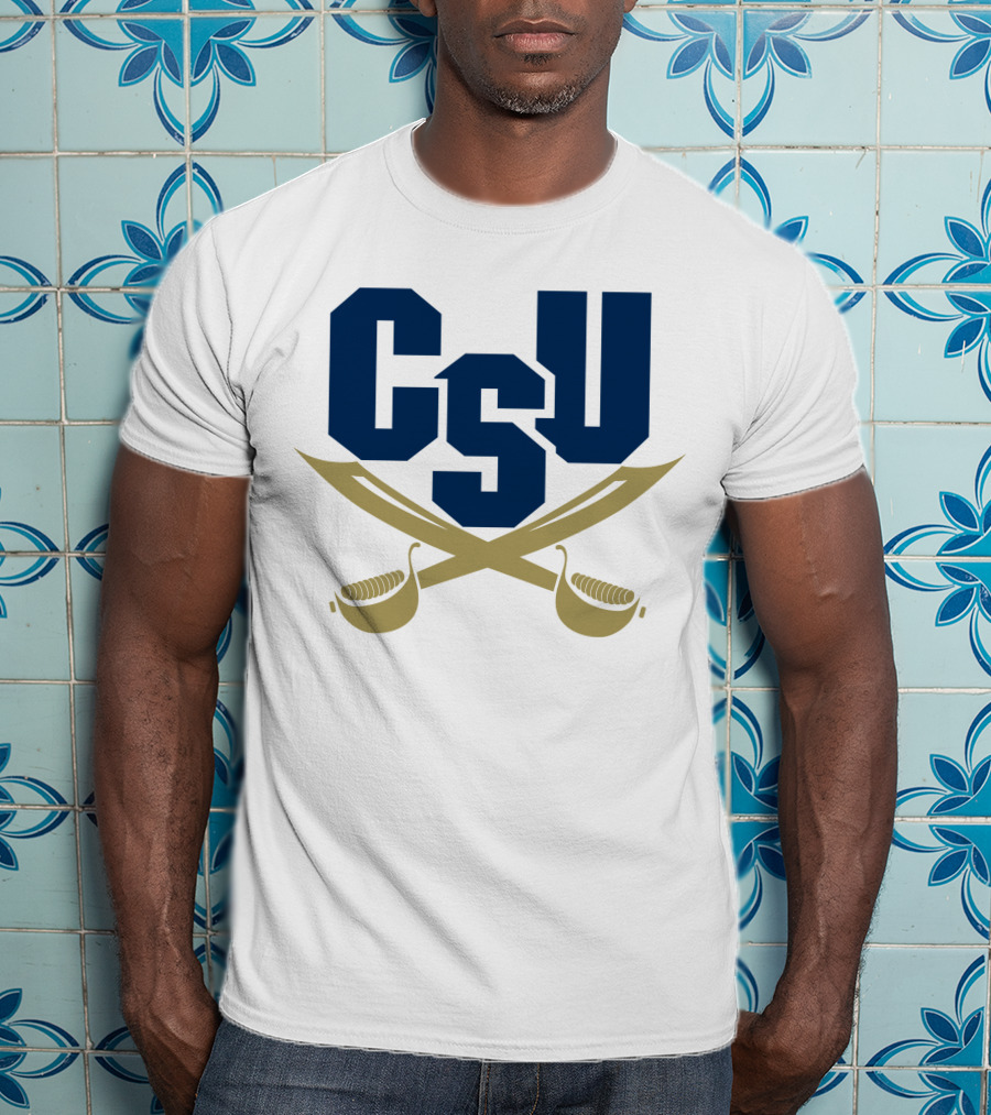 CSU Buccaneers Crossed Sabers T-Shirt