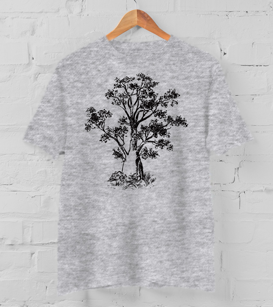 Baobab Tree Sketch T-Shirt