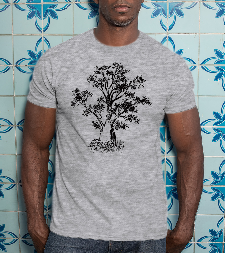 Baobab Tree Sketch T-Shirt