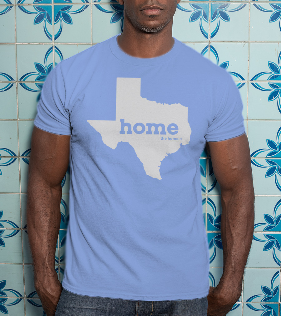 Home Shark Tank Texas State Silhouette The Home T T-Shirt