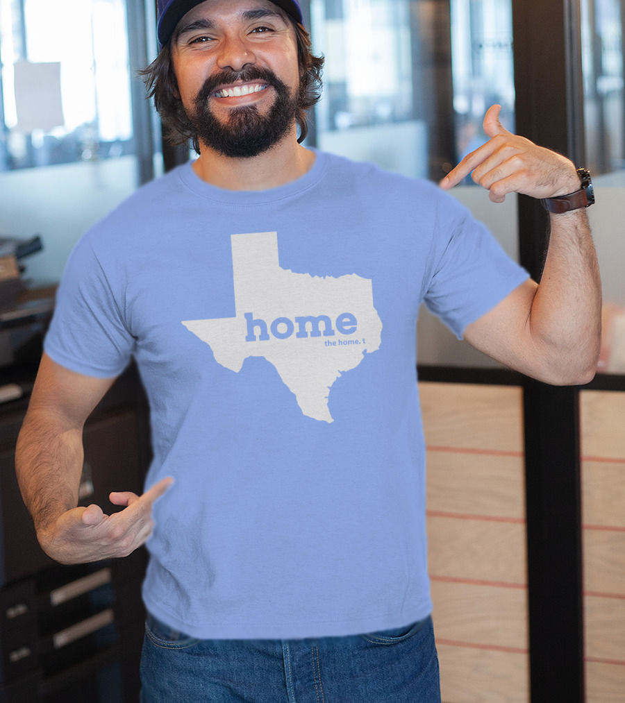 Home Shark Tank Texas State Silhouette The Home T T-Shirt