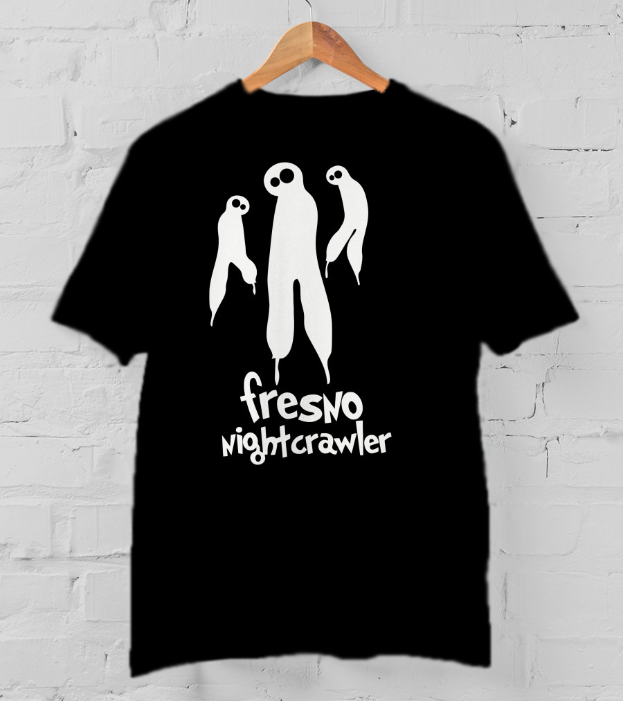 Fresno Nightcrawler Cryptid Silhouette Trio T-Shirt