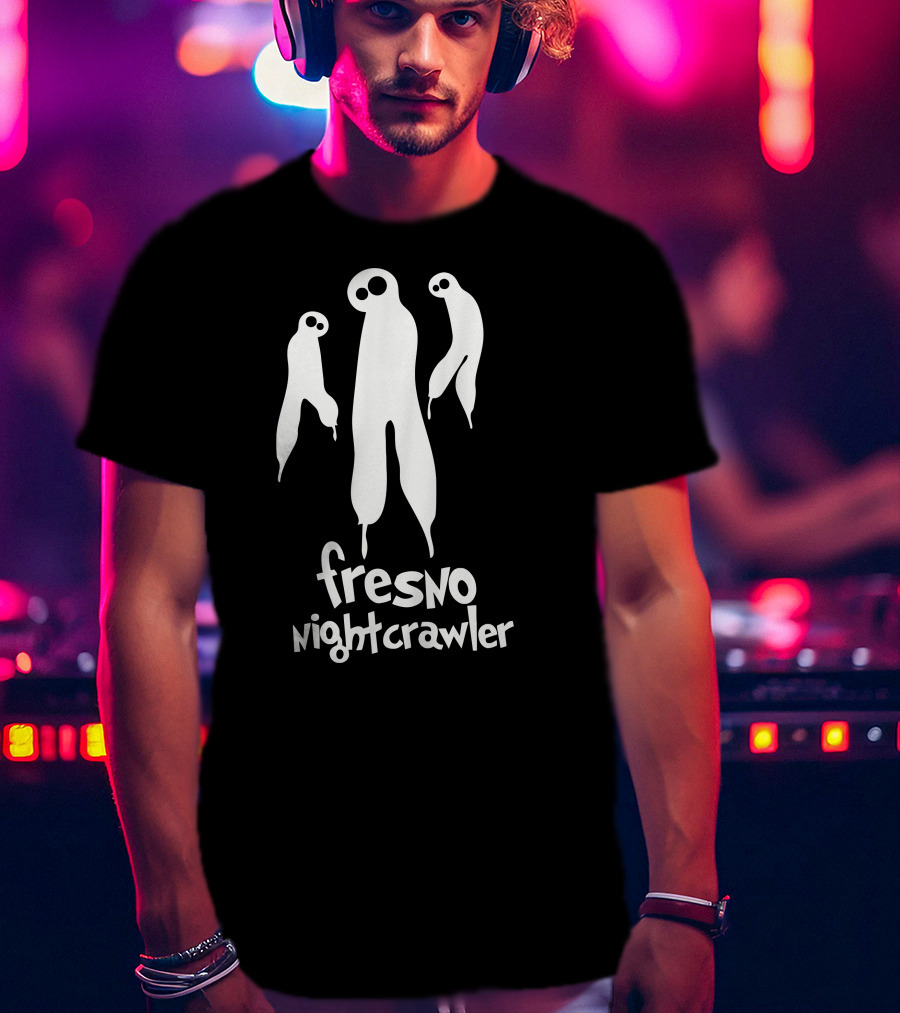 Fresno Nightcrawler Cryptid Silhouette Trio T-Shirt