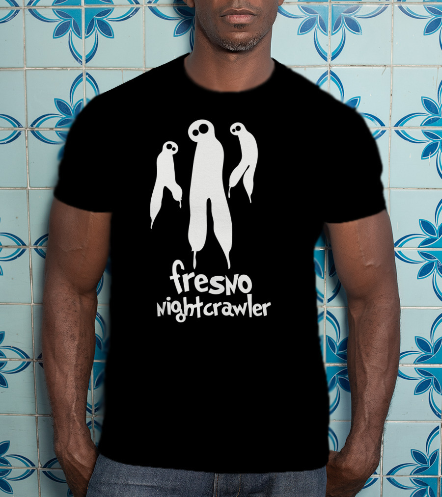 Fresno Nightcrawler Cryptid Silhouette Trio T-Shirt
