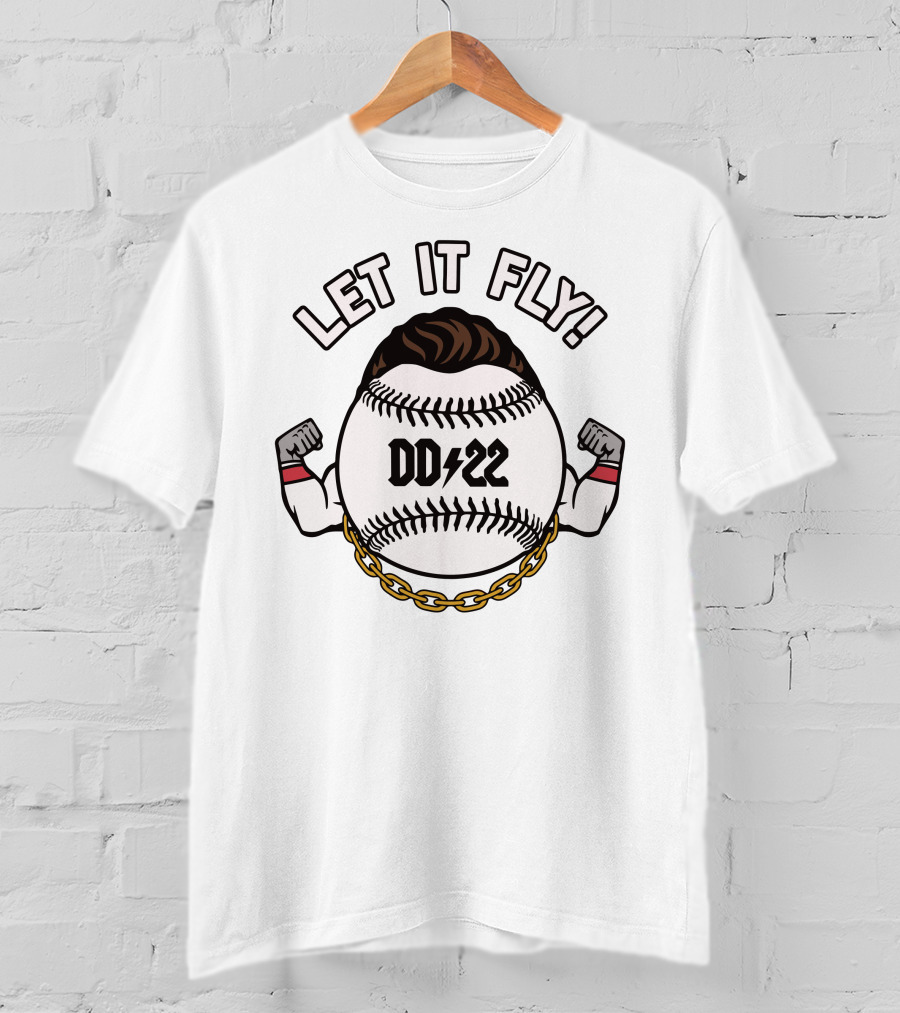 LET IT FLY DD22 Baseball T-Shirt