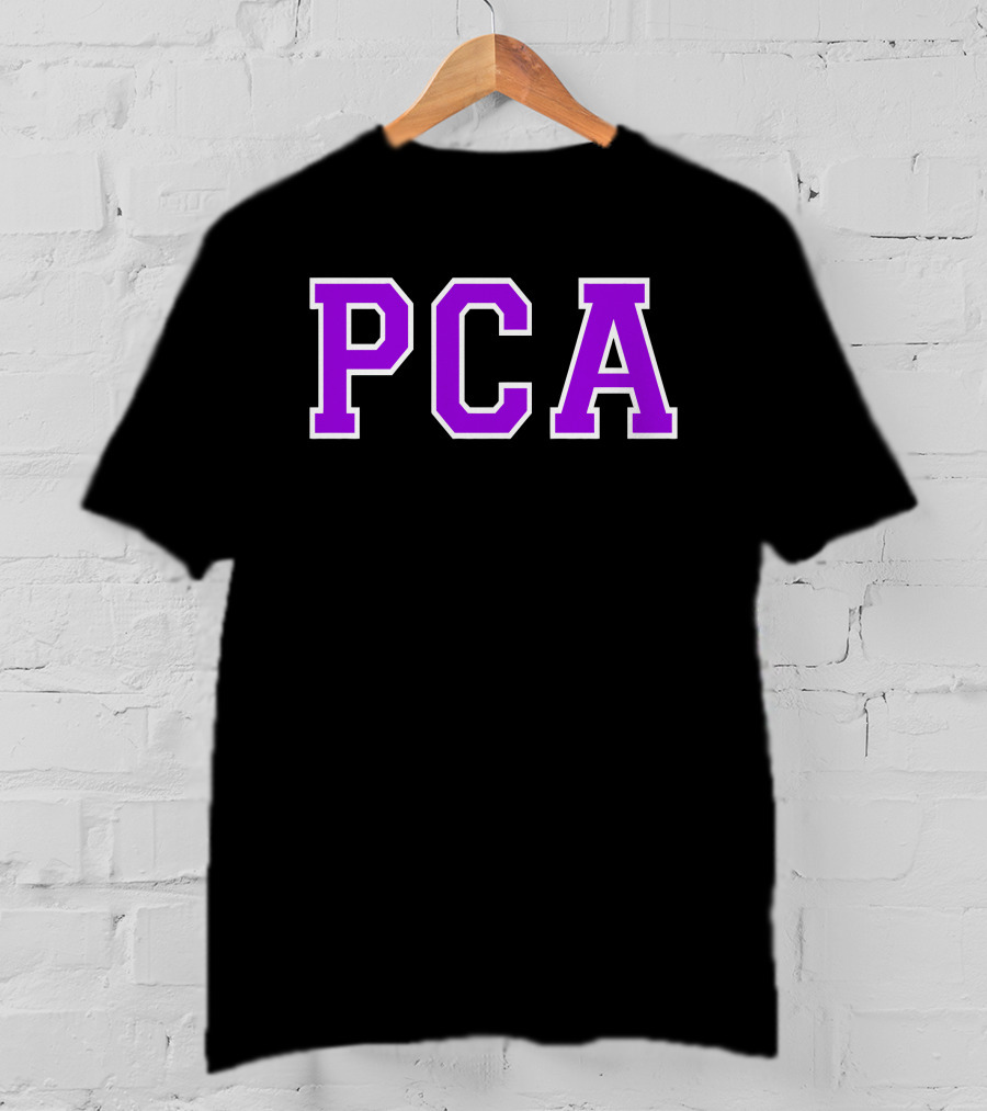 PCA Purple Varsity Letters T-Shirt