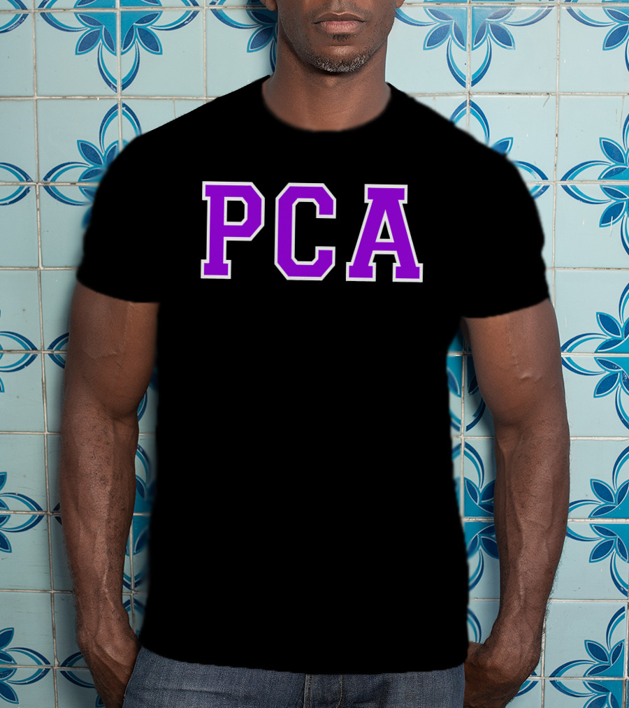 PCA Purple Varsity Letters T-Shirt