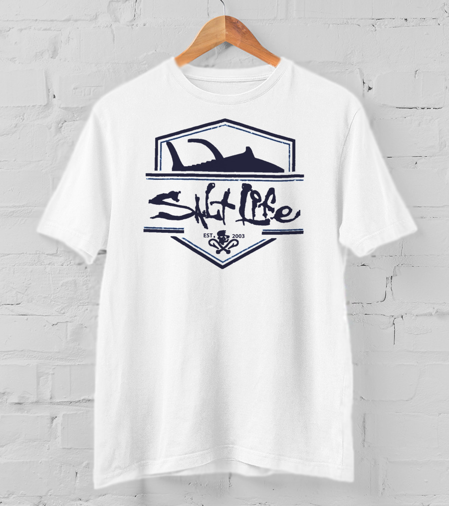 Salt Life Shark Emblem Est. 2003 T-Shirt
