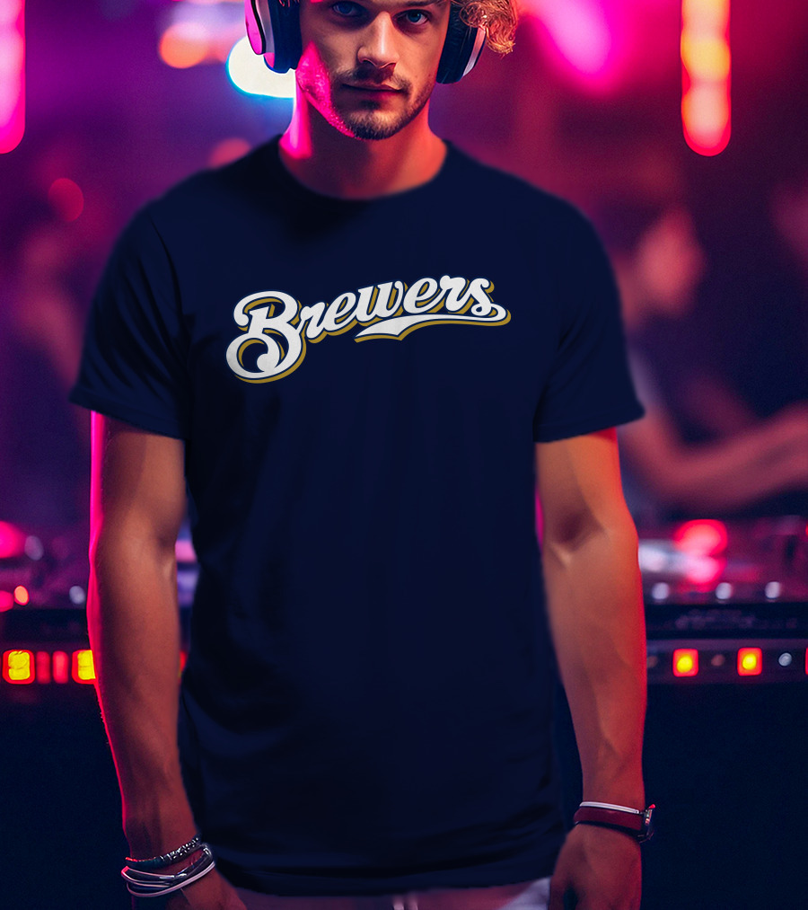 Milwaukee Brewers Script T-Shirt