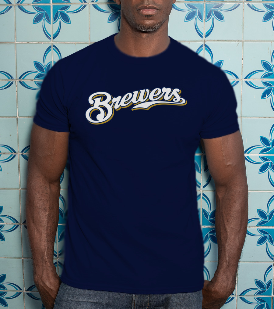 Milwaukee Brewers Script T-Shirt
