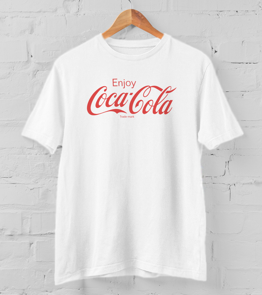 Enjoy Coca Cola Trademark T-Shirt