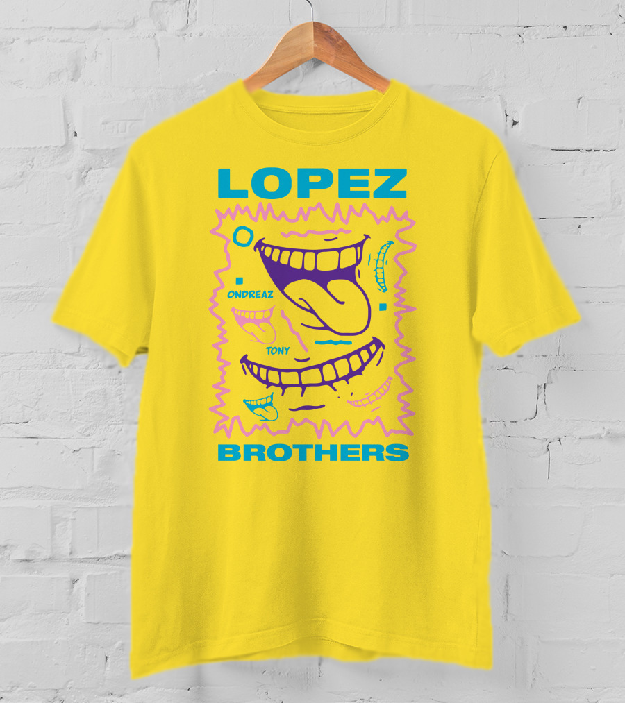 Lopez Brothers Ondreaz Tony Vibrant Mouth T-Shirt