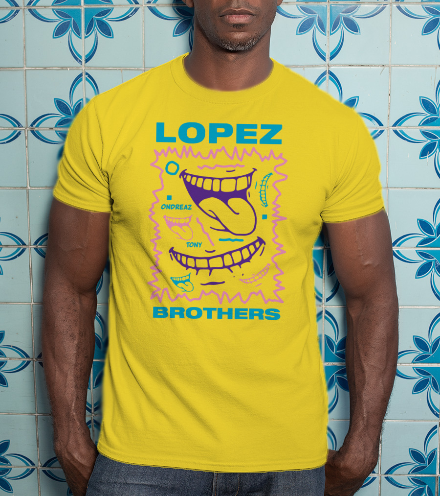 Lopez Brothers Ondreaz Tony Vibrant Mouth T-Shirt