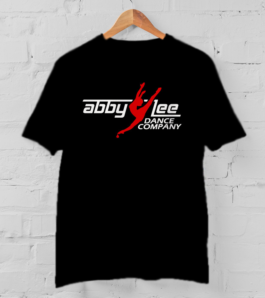 Abby Lee Dance Company Logo With Red Dancer T-Shirt
