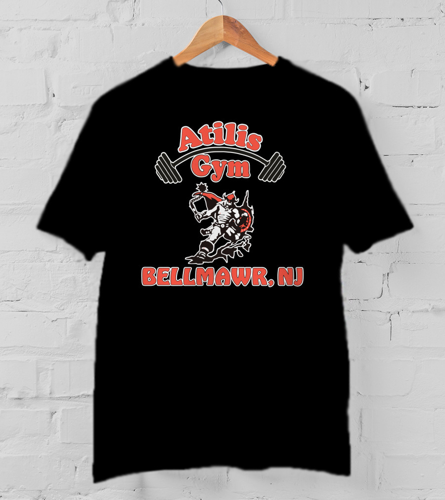 Atilis Gym Bellmawr NJ Weightlifting Knight T-Shirt