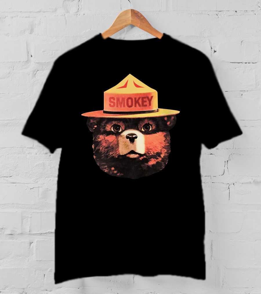 Smokey Bear Fire Prevention Icon Classic Look T-Shirt