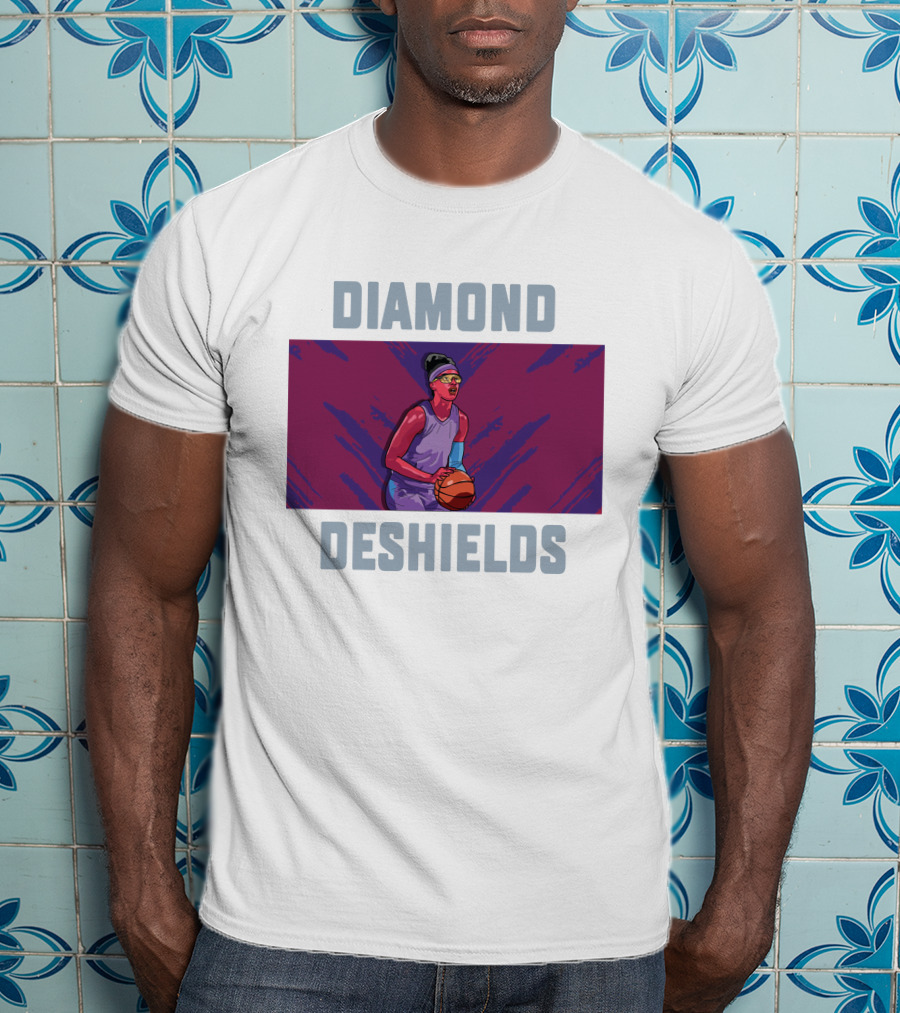 Diamond Deshields Basketball Player T-Shirt