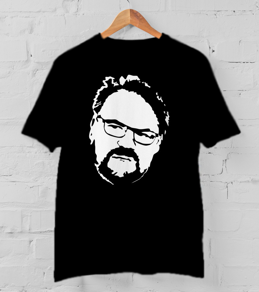 Tony Schiavone Black And White Face WWE AEW Commentator T-Shirt