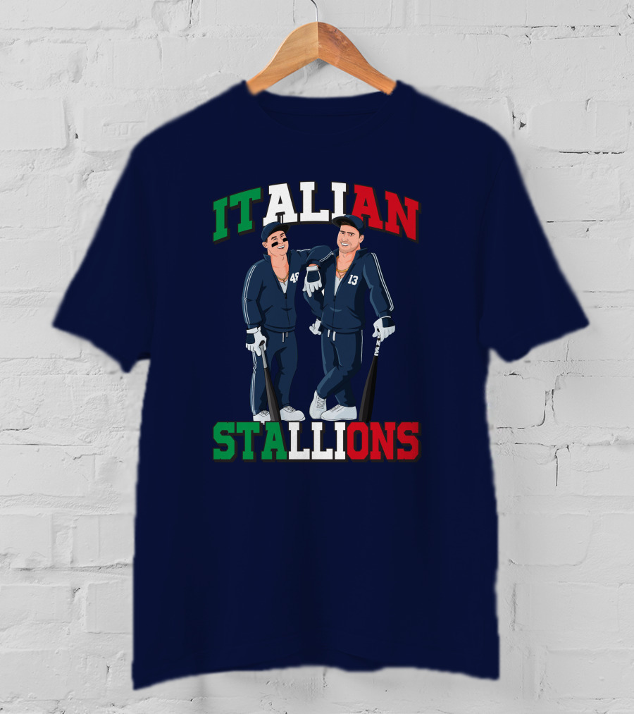 Italian Stallions 45 13 Short Porch T-Shirt