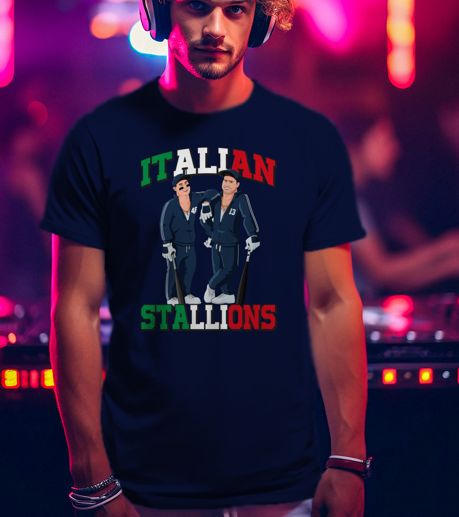 Italian Stallions 45 13 Short Porch T-Shirt