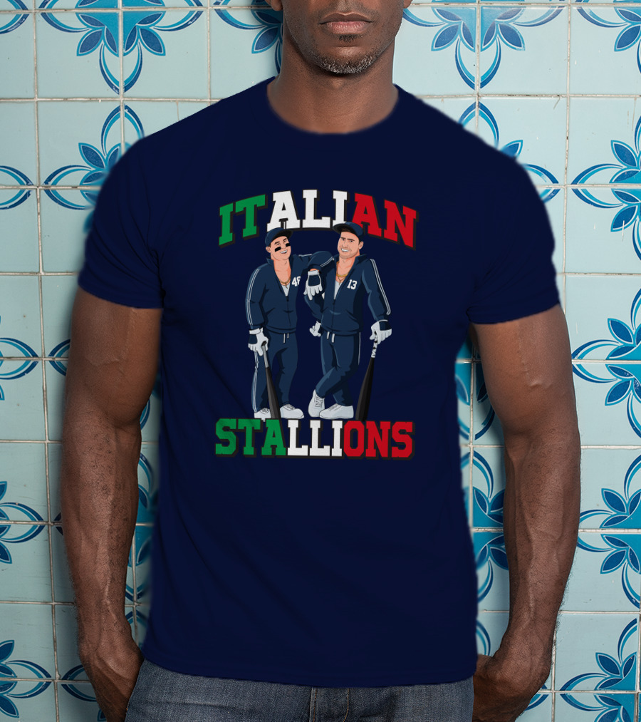Italian Stallions 45 13 Short Porch T-Shirt